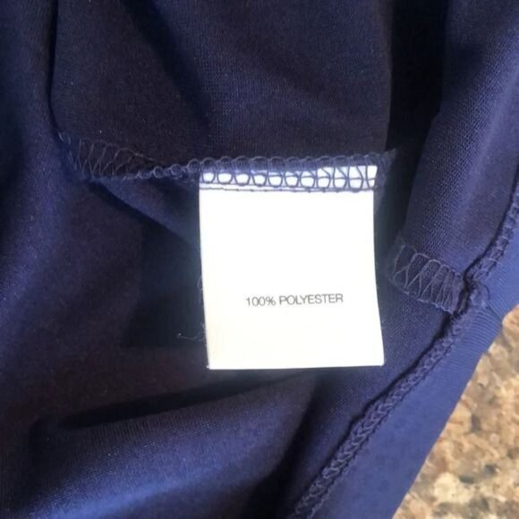 Sport-Tek Ladies Navy Polo Shirt Short Sleeve Size S - Picture 8 of 12